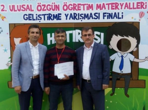 2. Ulusal Özgün Öğretim Materyalleri Geliştirme Yarışması´nda Türkiye 3. sü olduk