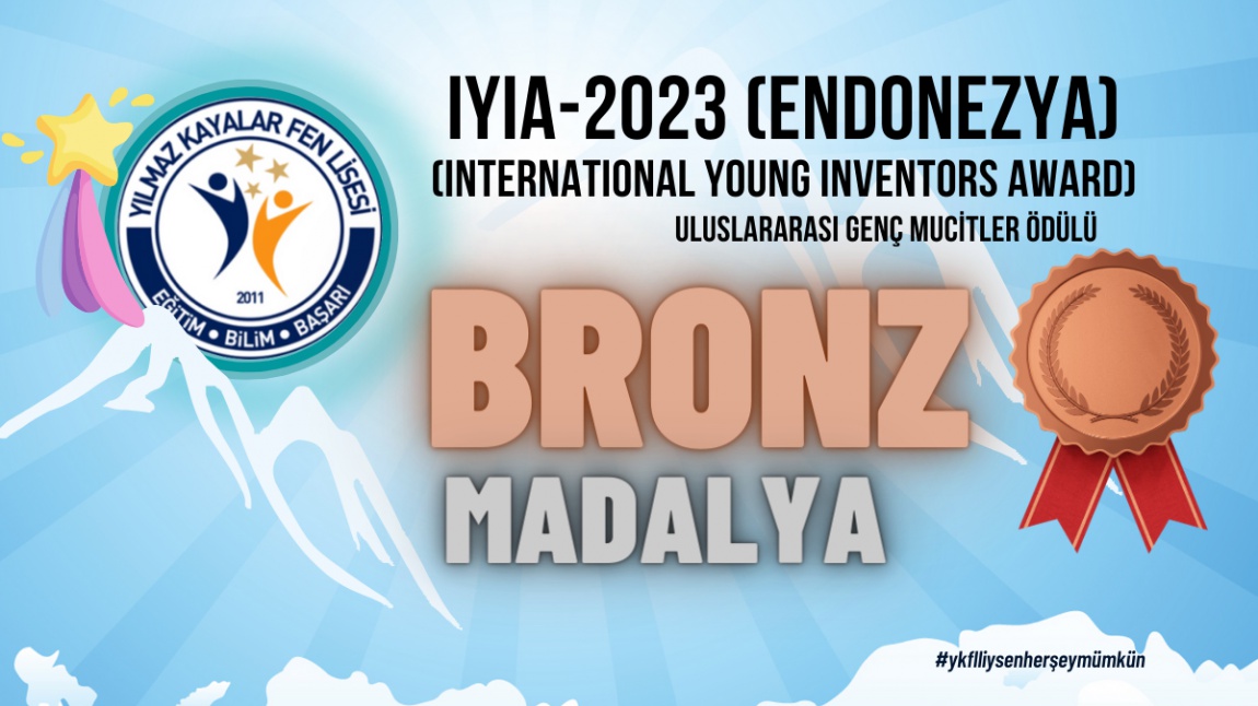 Bir Uluslararası Başarı Daha. IYIA-2023 (Endonezya) Bronz Madalya Kazandık
